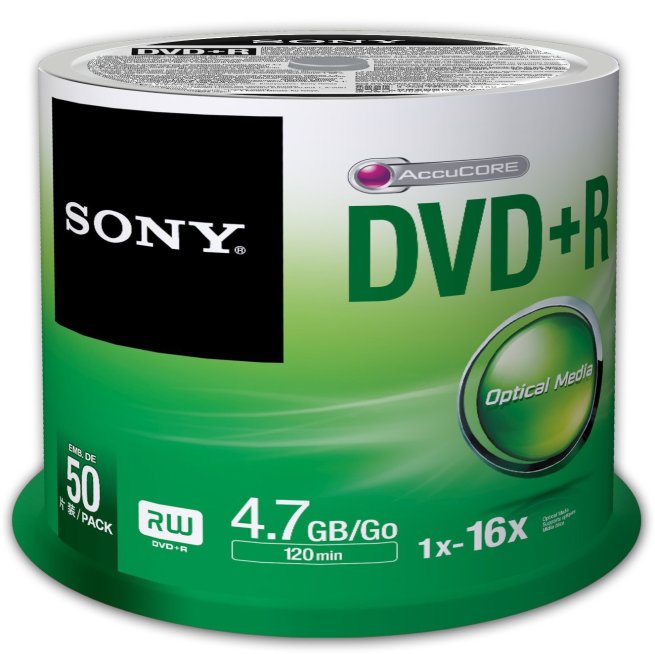 Sony 50DPR47SP 16x DVD+R 4.7GB Recordable...  Sony 50DPR47SP 16x DVD+R 4.7GB Recordable