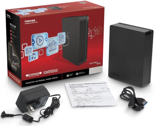 Toshiba Canvio Desktop External Hard Drive