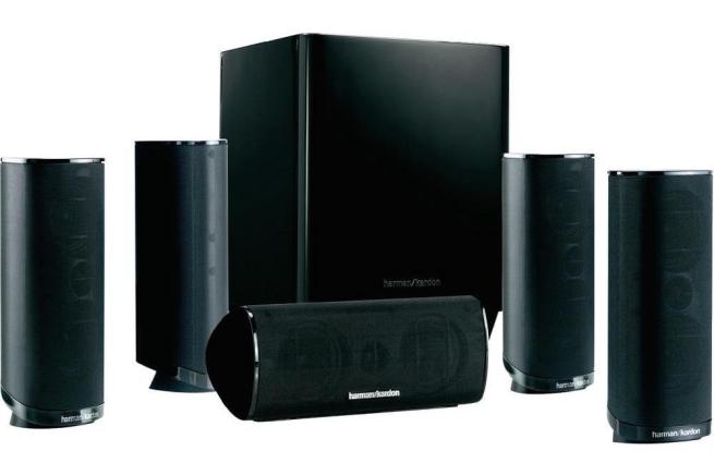 Harman Kardon HKTS 16BQ 5.1 Channel Home Theater Speaker Package (Black)