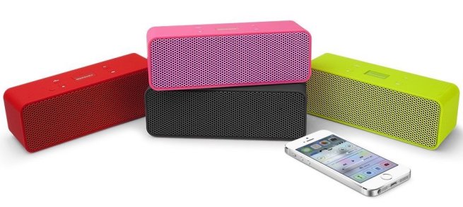 Urban Beatz ROCKBOX Portable Wireless Stereo Bluetooth Speaker with Built in Microphone : Speakerphone & 7 hour Battery (Black)