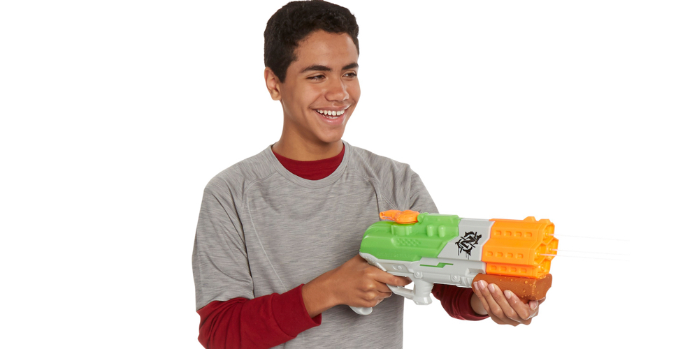 nerf super soaker zombie strike splatterblast blaster