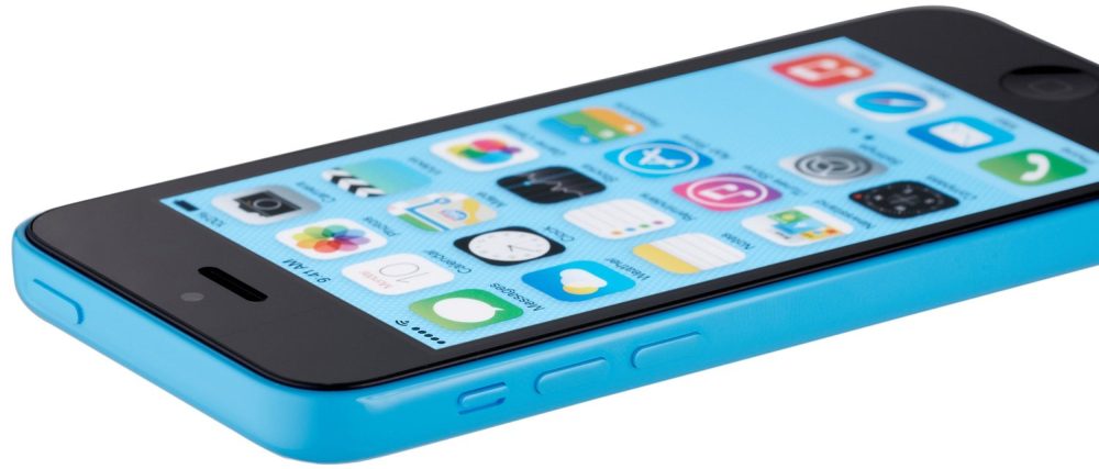 iphone 5c blue