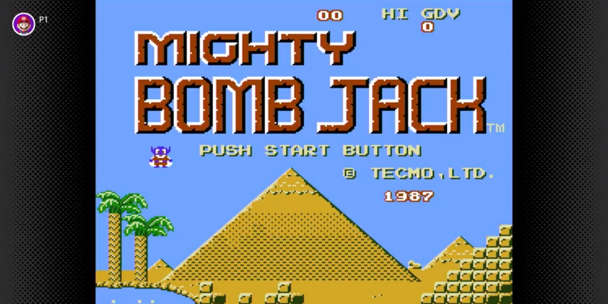 Nintendo Switch Online Mighty Bomb Jack