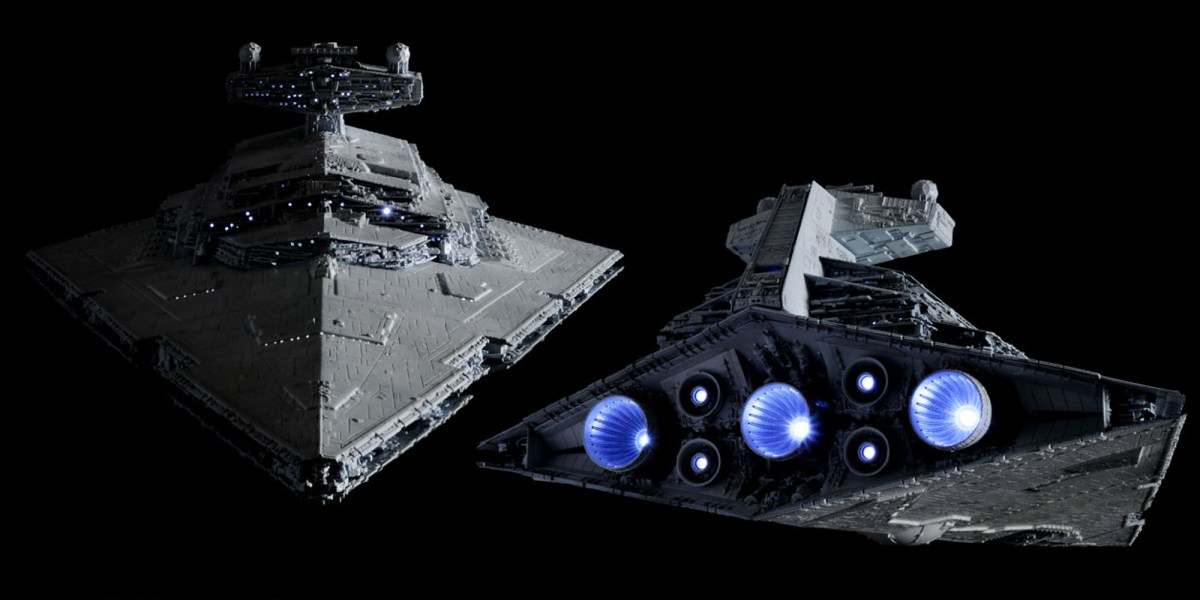 Bandai Star Destroyer Rear Engines