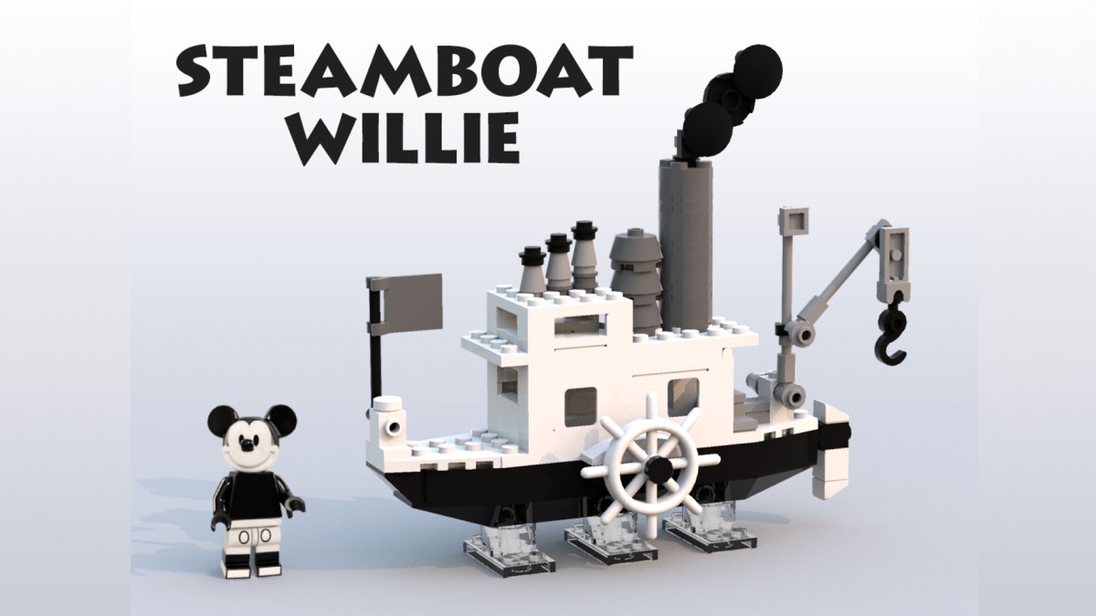 LEGO Ideas Steamboat Willie