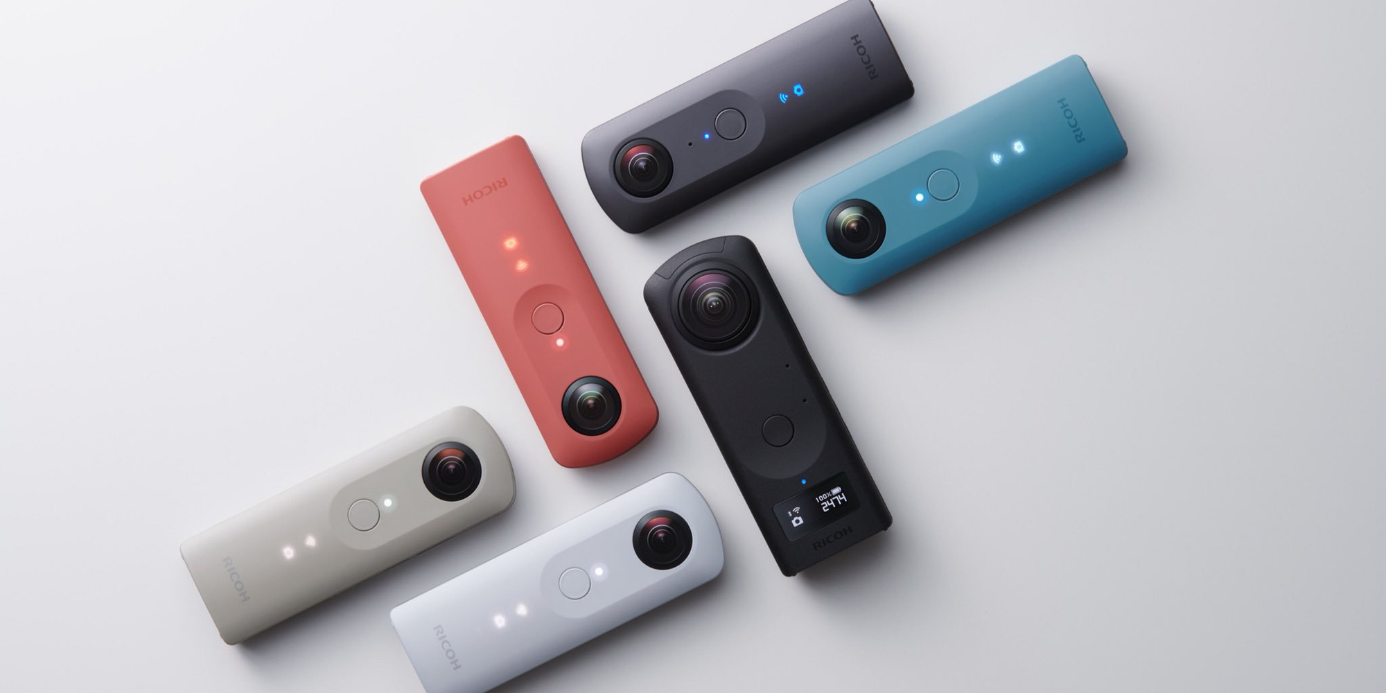 Ricoh Theta lineup 