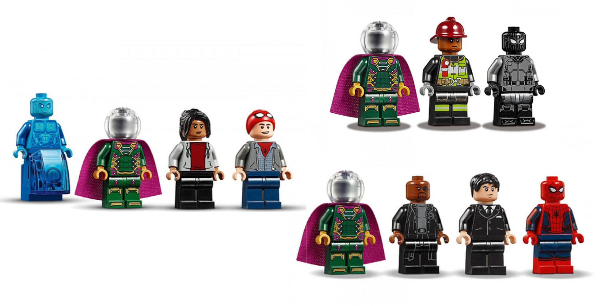 LEGO Spider-Man: Far From Home minifigures