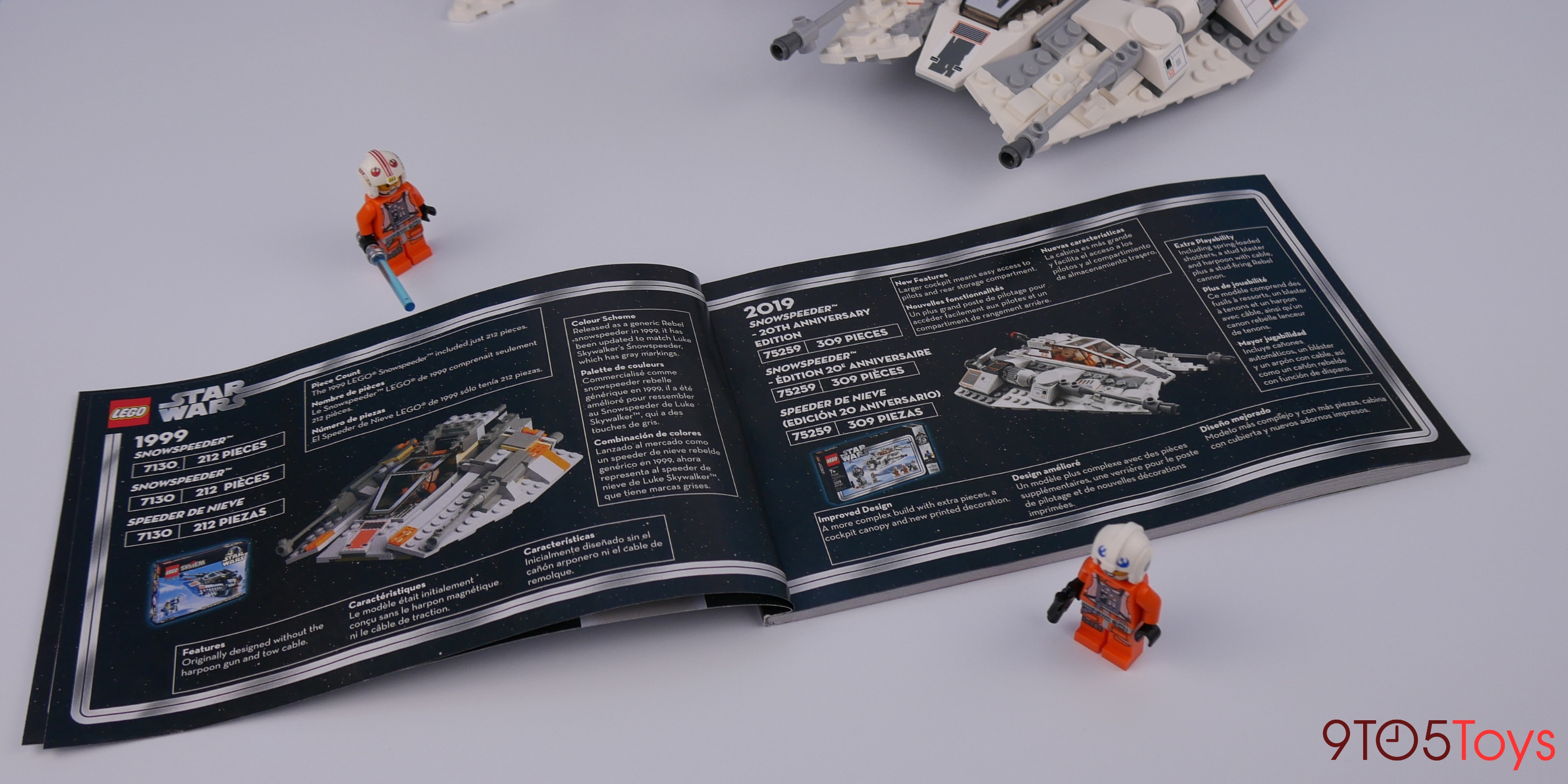 LEGO 20th Anniversary Snowspeeder instructions