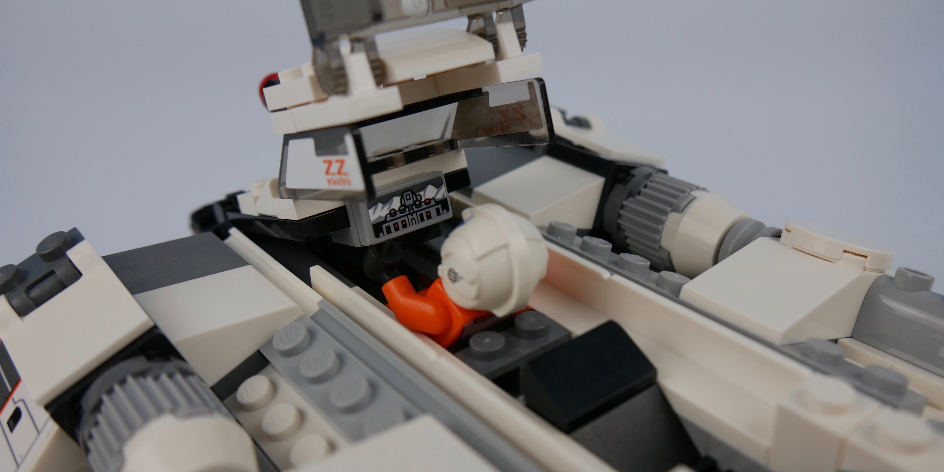 Snowspeeder rear gunner position