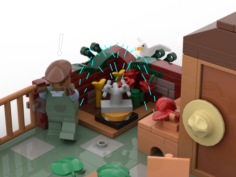 LEGO Untitled Goose Game