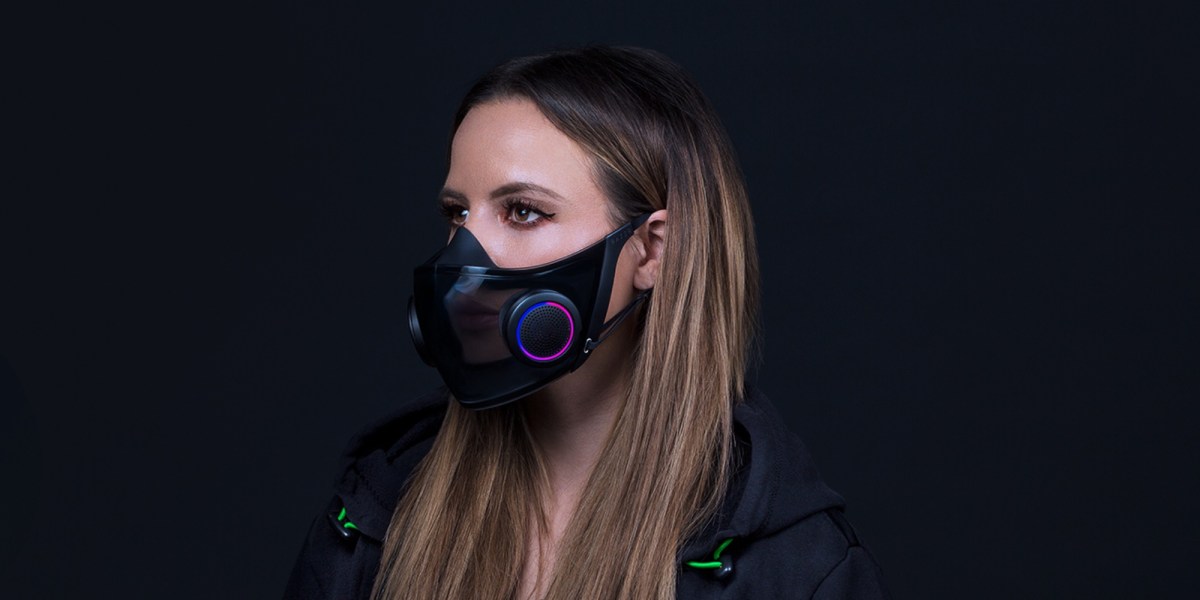 Razer RGB face mask