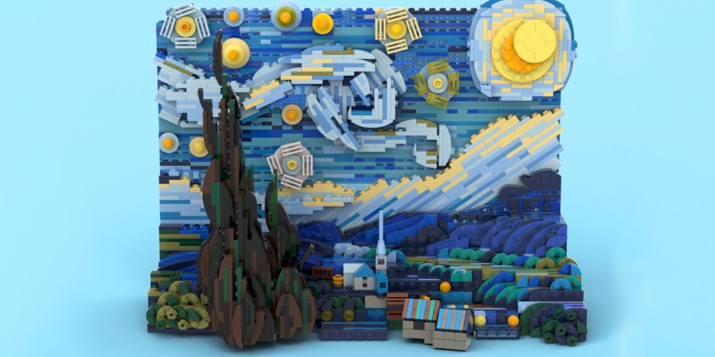 LEGO Starry Night