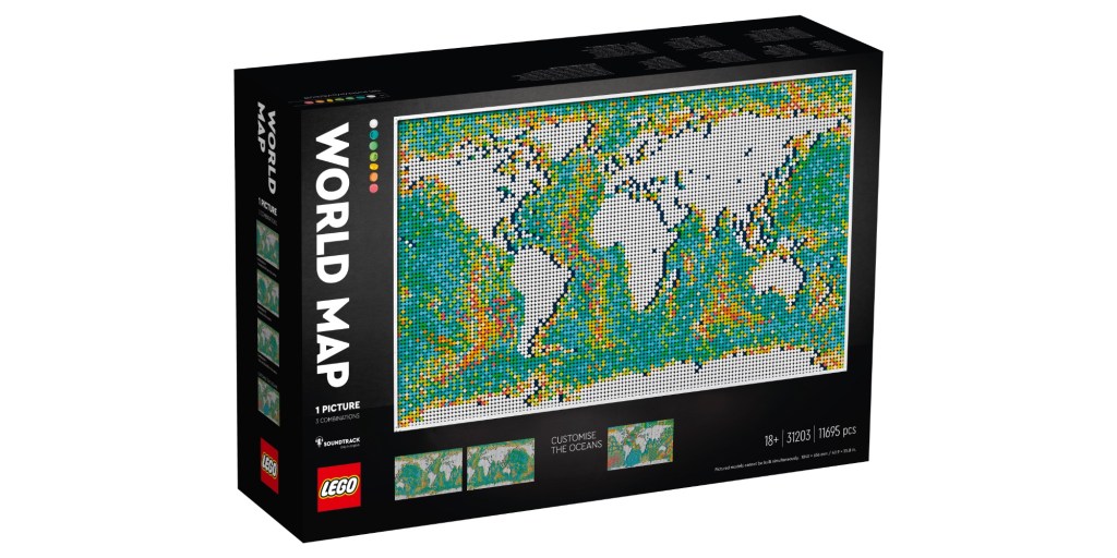 LEGO World Map