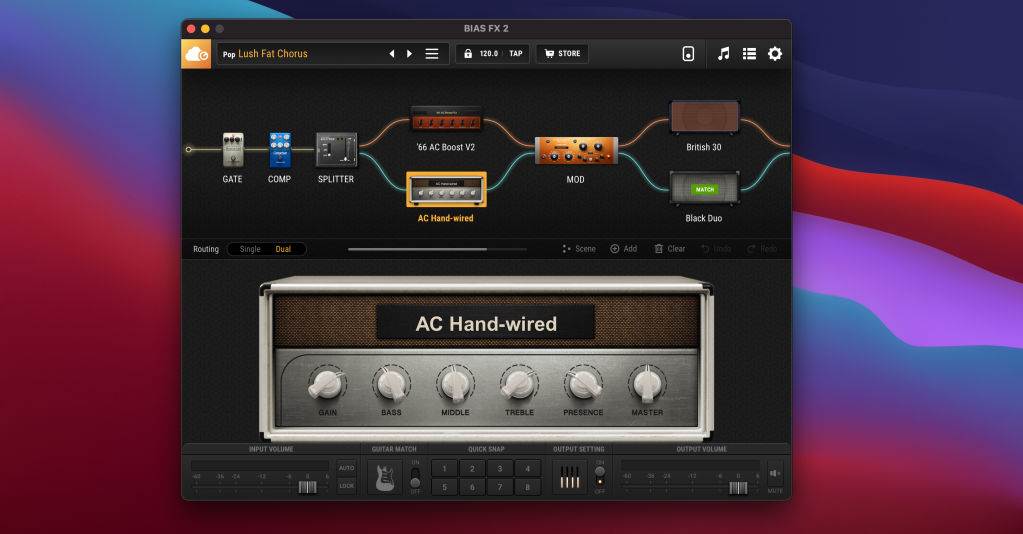 RIFF guitar audio interface software