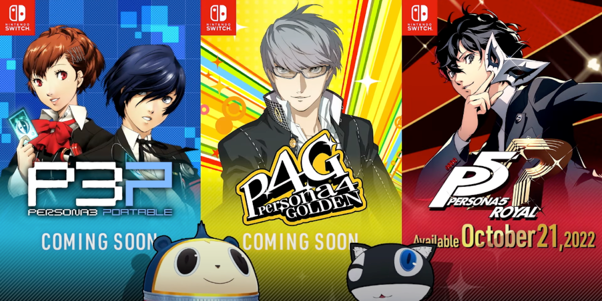 Persona for Switch Nintendo Direct Mini Partner Showcase