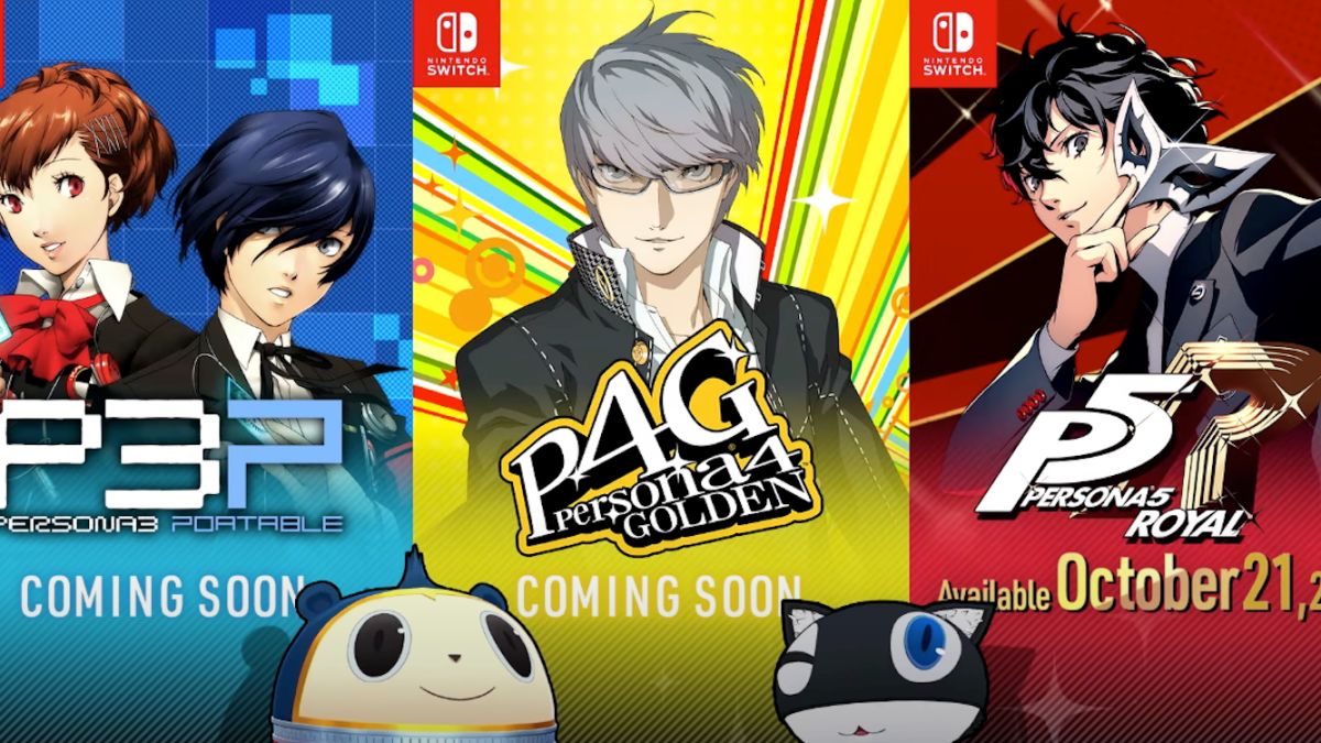 Persona for Switch Nintendo Direct Mini Partner Showcase