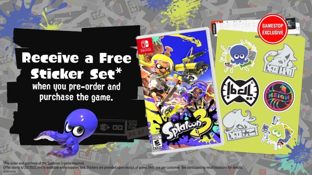 Splatoon 3 pre-orders