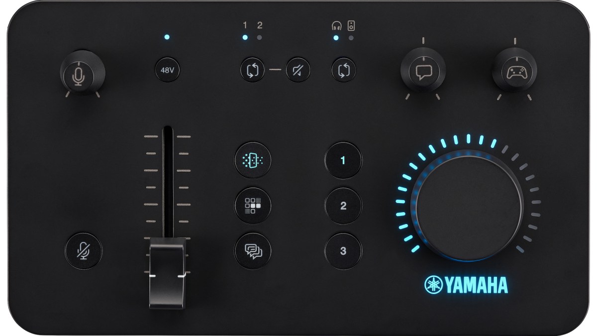 Yamaha ZG01 game streaming audio mixer