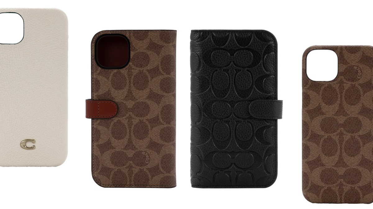 Coach iPhone 14 cases