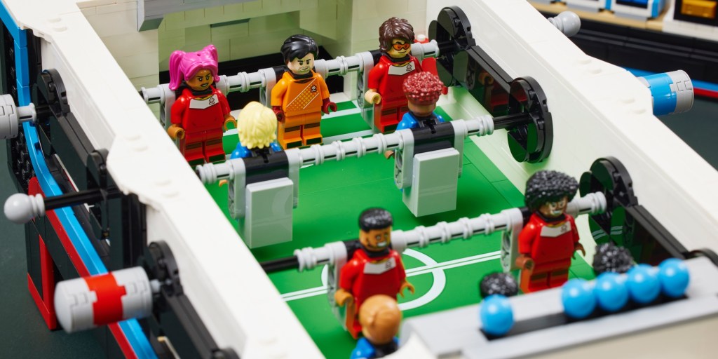 LEGO foosball