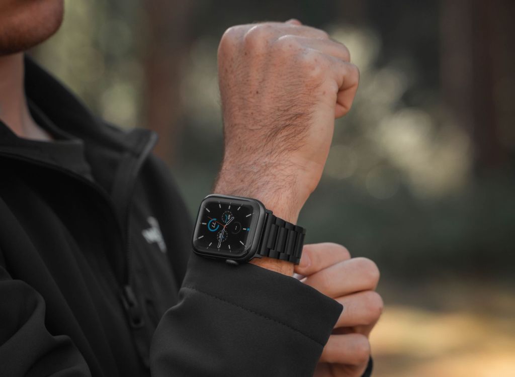 black Titanium Apple Watch band