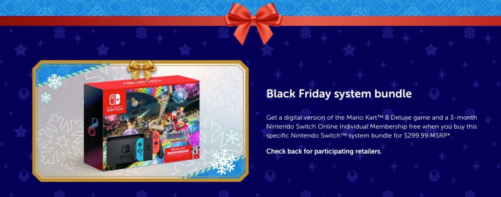 Nintendo Black Friday console