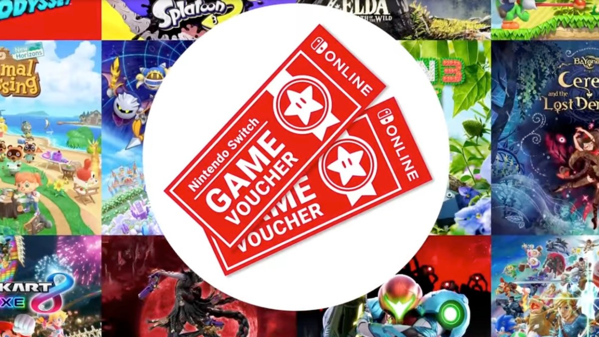 Nintendo vouchers