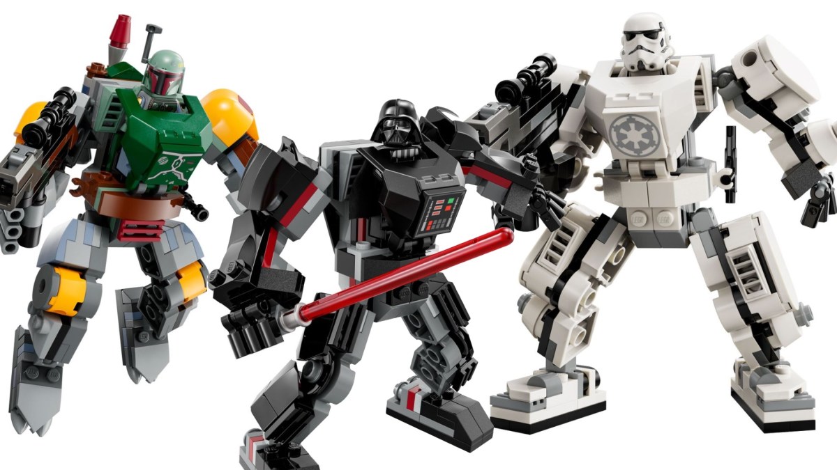 LEGO Star Wars mechs