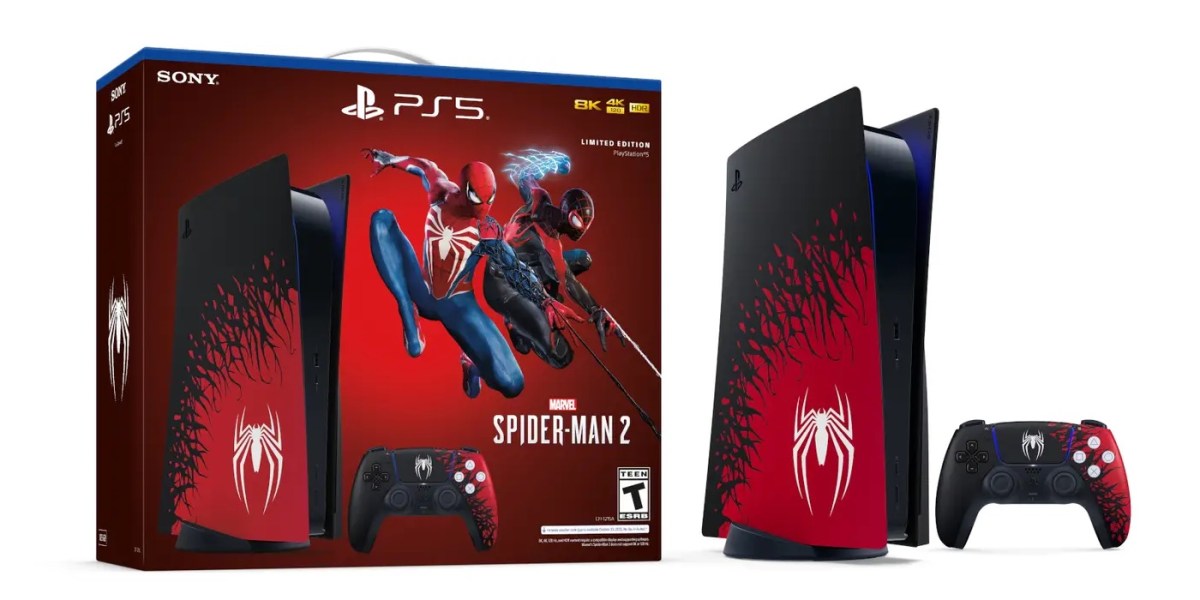 PlayStation 5 Spider-Man 2 console bundle pre-orders