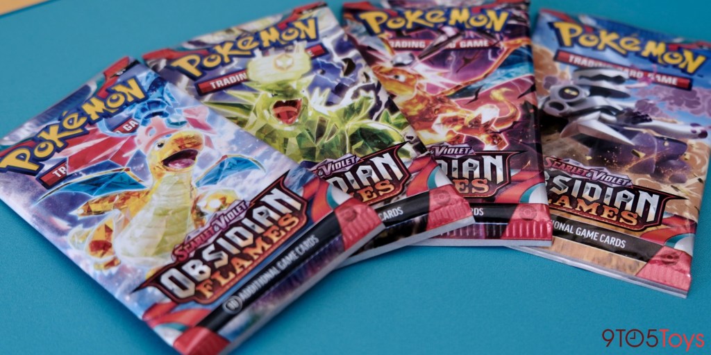 Pokémon TCG Obsidian Flames packs