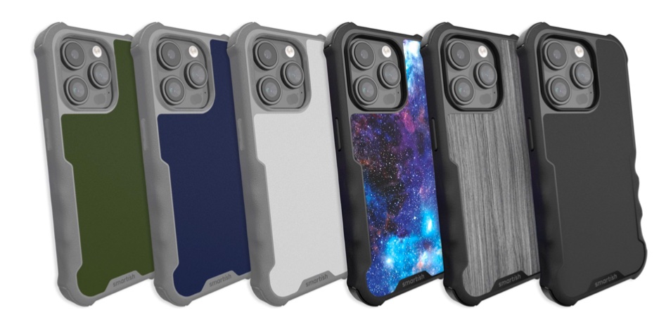 Smartish iPhone 15 grip cases