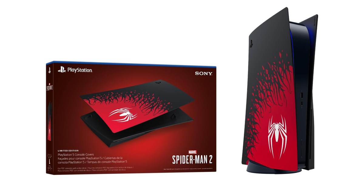 Spider-Man 2 PS5 console covers