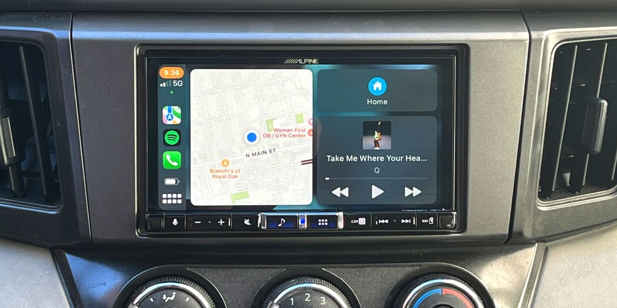 Alpine iLX-507 Wireless CarPlay Receiver