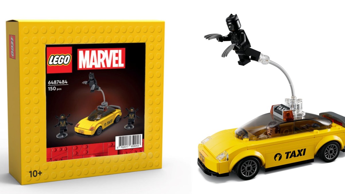 LEGO Marvel Taxi gift with purchase