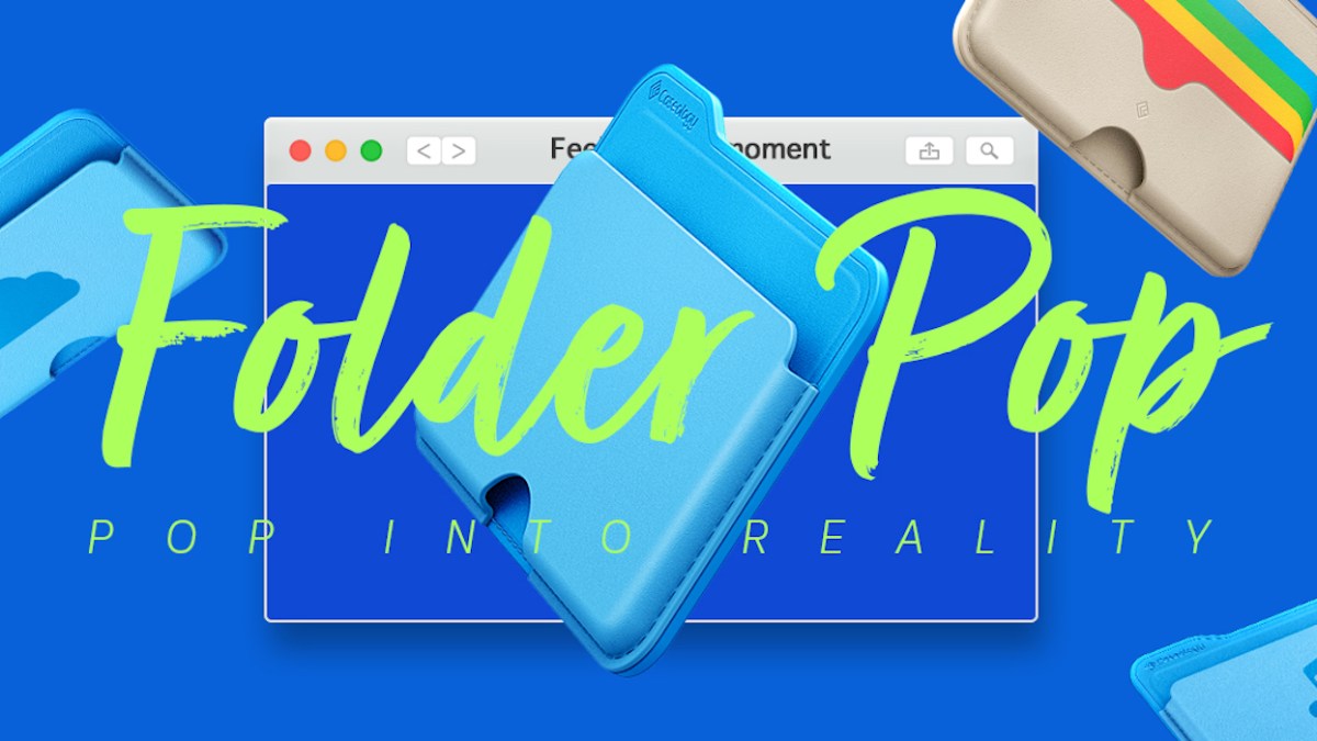 Folder Pop MagSafe wallet-macOS folder icon