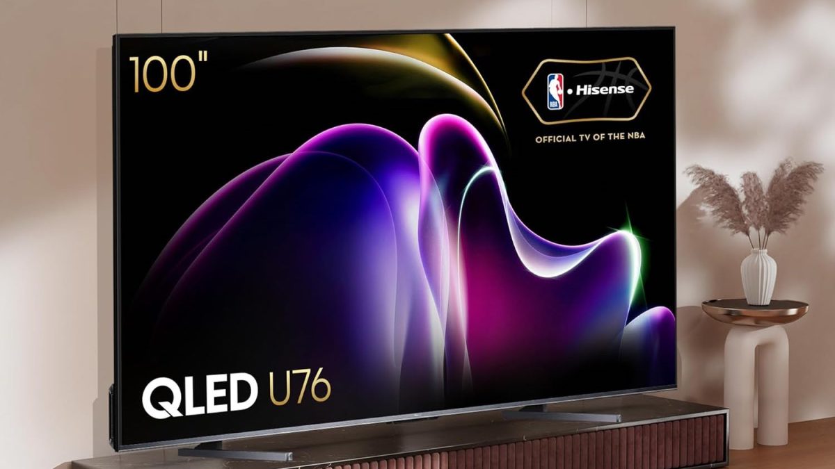 Hisense 100-inch Class U76 Series 4K QLED UHD Smart Google TV