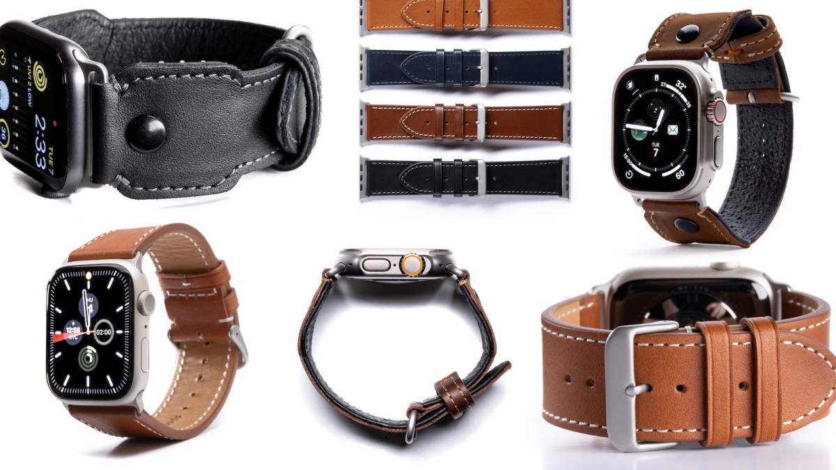 Best Leather Apple Watch straps deals-promo code
