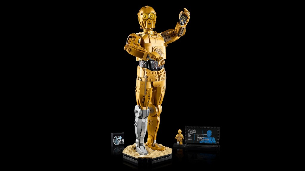 LEGO Star Wars 75398 C-3PO buildable figure set