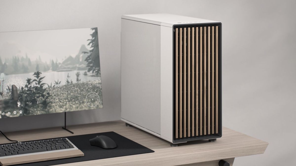 Fractal Design North XL PC case on a desk.