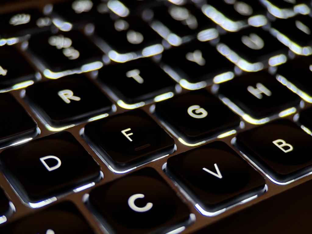 a close up of a keyboard