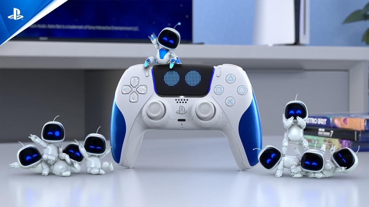 New Astro Bot DualSense wireless controller