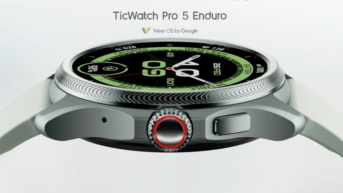 Ticwatch Pro 5 Enduro mode