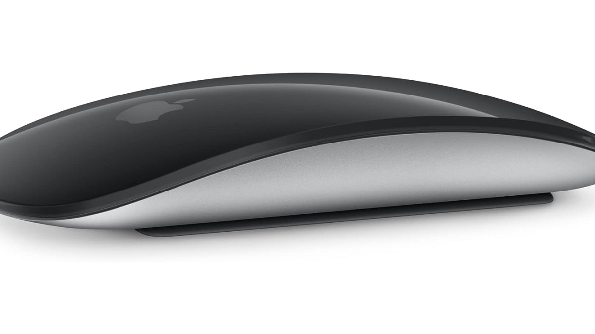 official black Apple Magic Mouse