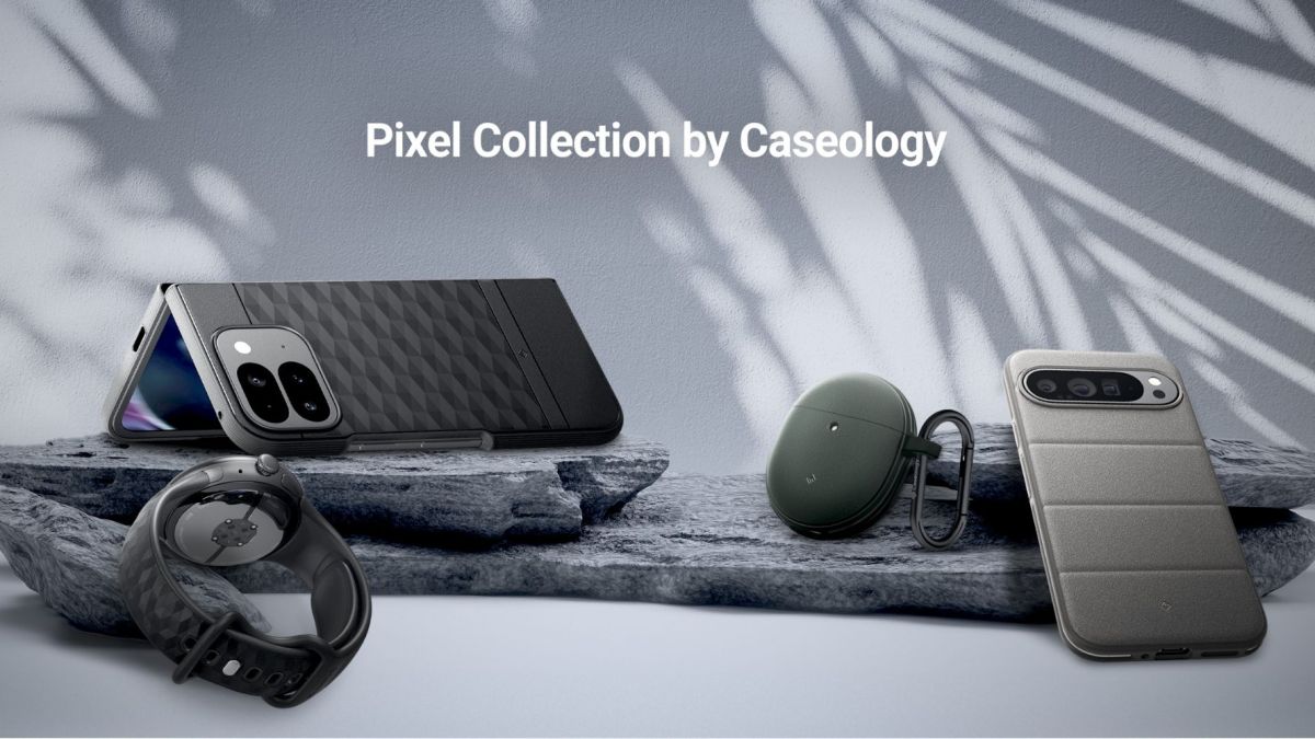 Image showing Caseology's new Pixel 9 series case collection.