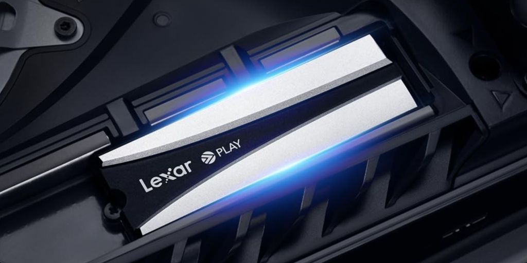 Image showing the render of Lexar's Play 2280 SSD.