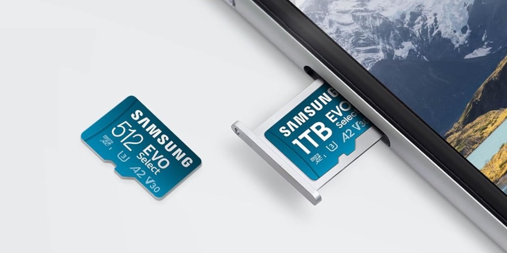 Samsung EVO Select microSD card