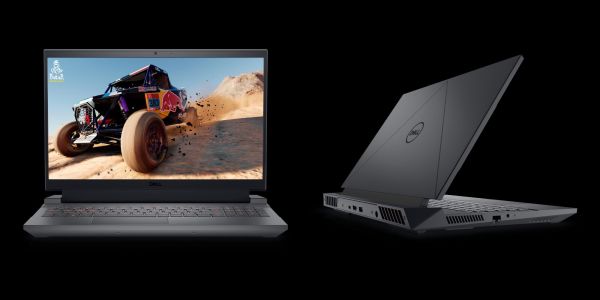 Image showing renders of Dell G15 gaming laptop.