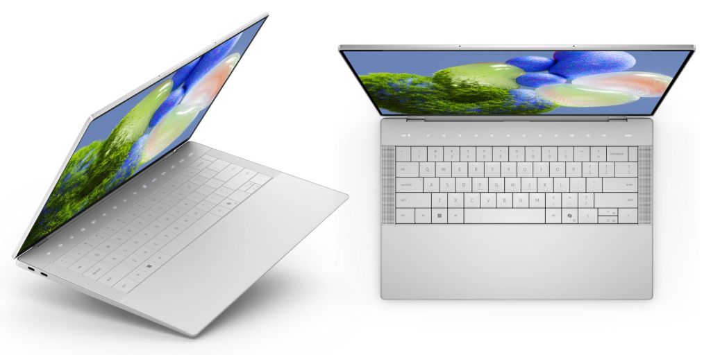 Image showing renders of the Dell XPS 14 laptop.