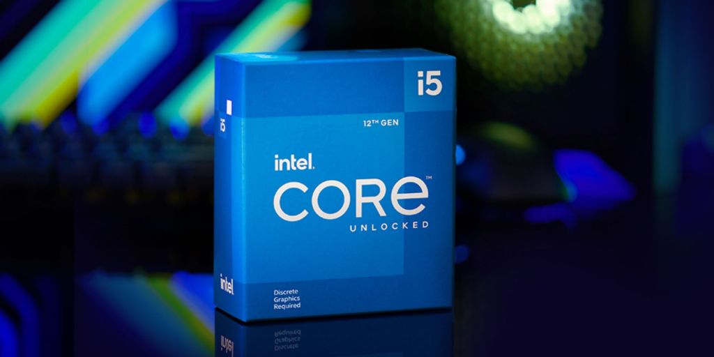 Image showing Intel Core i5-12600KF processor's retail box.