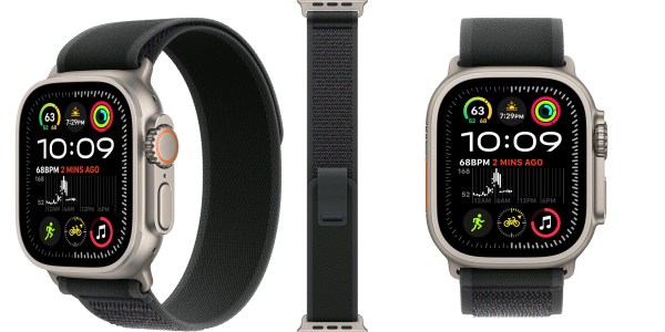 Apple Watch Trail Loop in black